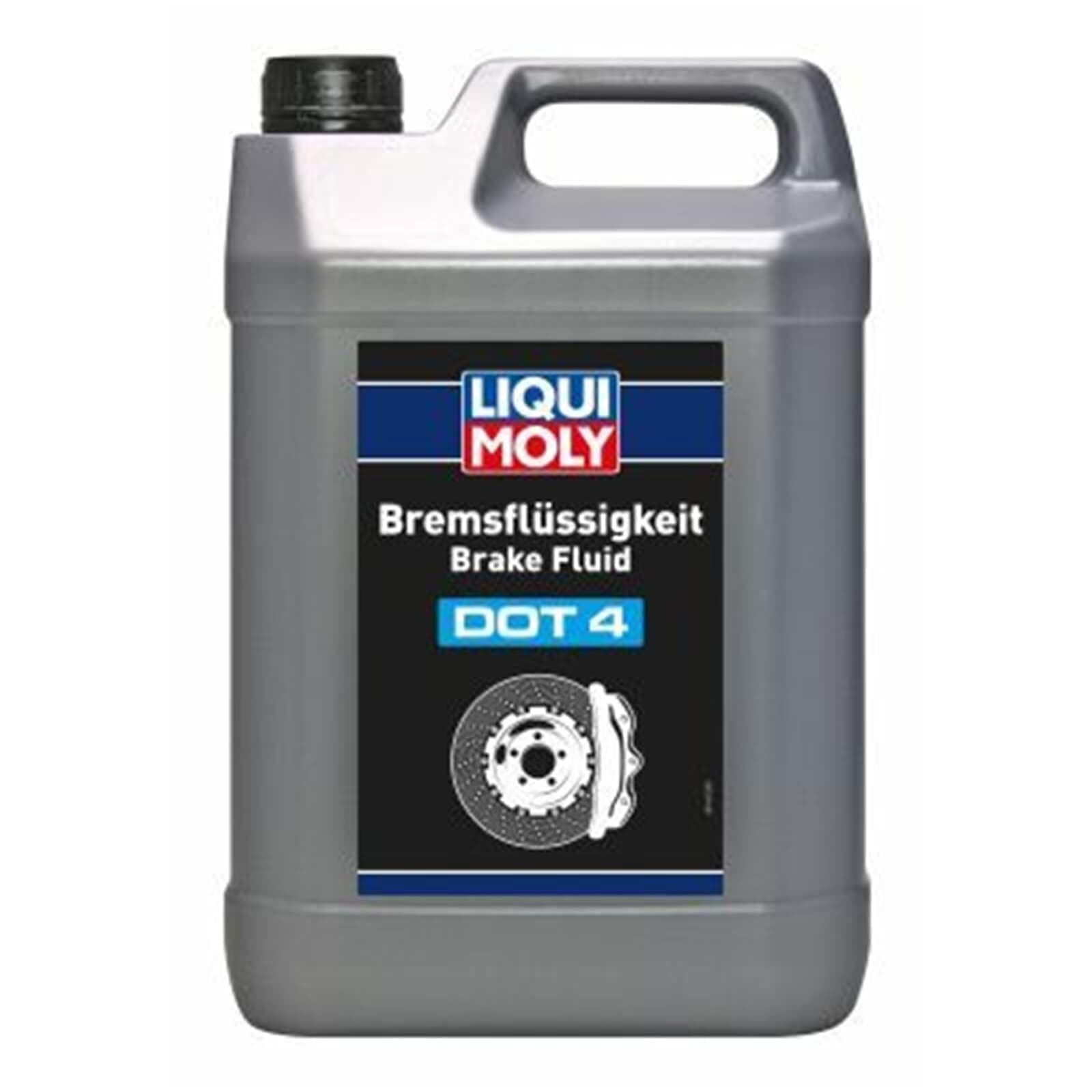 LIQUI MOLY Bremsflüssigkeit DOT 4 | 5 L | Bremsflüssigkeit | Art.-Nr.: 21158, Silber