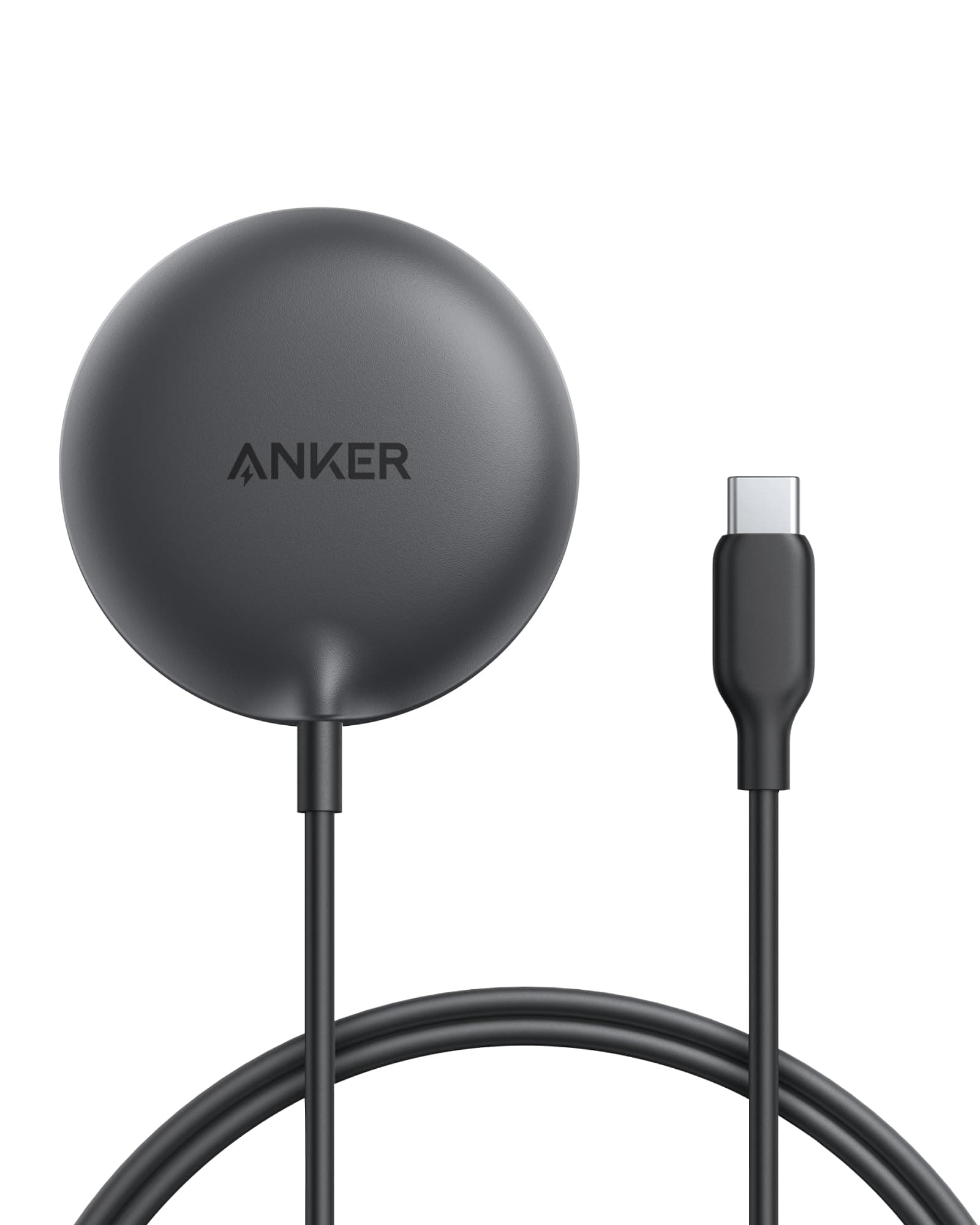 Anker Zolo Magnetisches kabelloses Ladepad, Qi2-zertifiziert, 15W, MagSafe-kompatibel, für iPhone 17/16/15/14/13 Serie, AirPods usw. (Nicht für Pixel, ohne Netzteil)