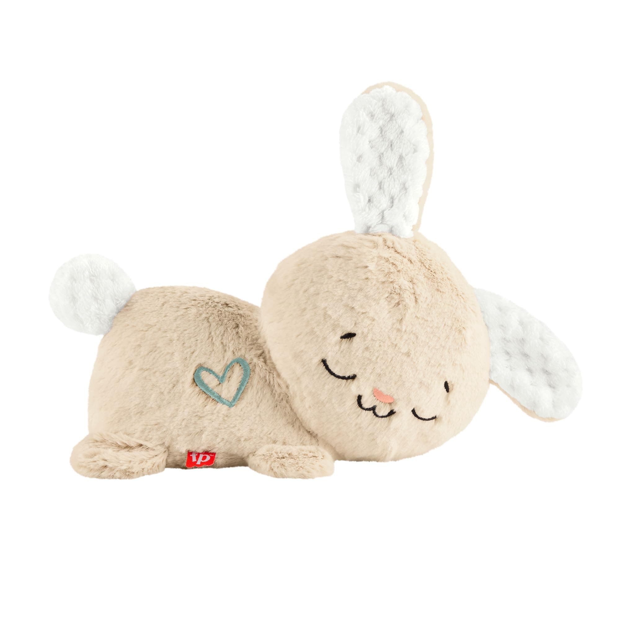 Fisher-Price - Coniglietto Coccole & Relax, morbido peluche sensoriale con luci, musica e movimento, suoni calmanti e confortanti per il neonato, giocattolo per bambini, 0+ anni, HXG97