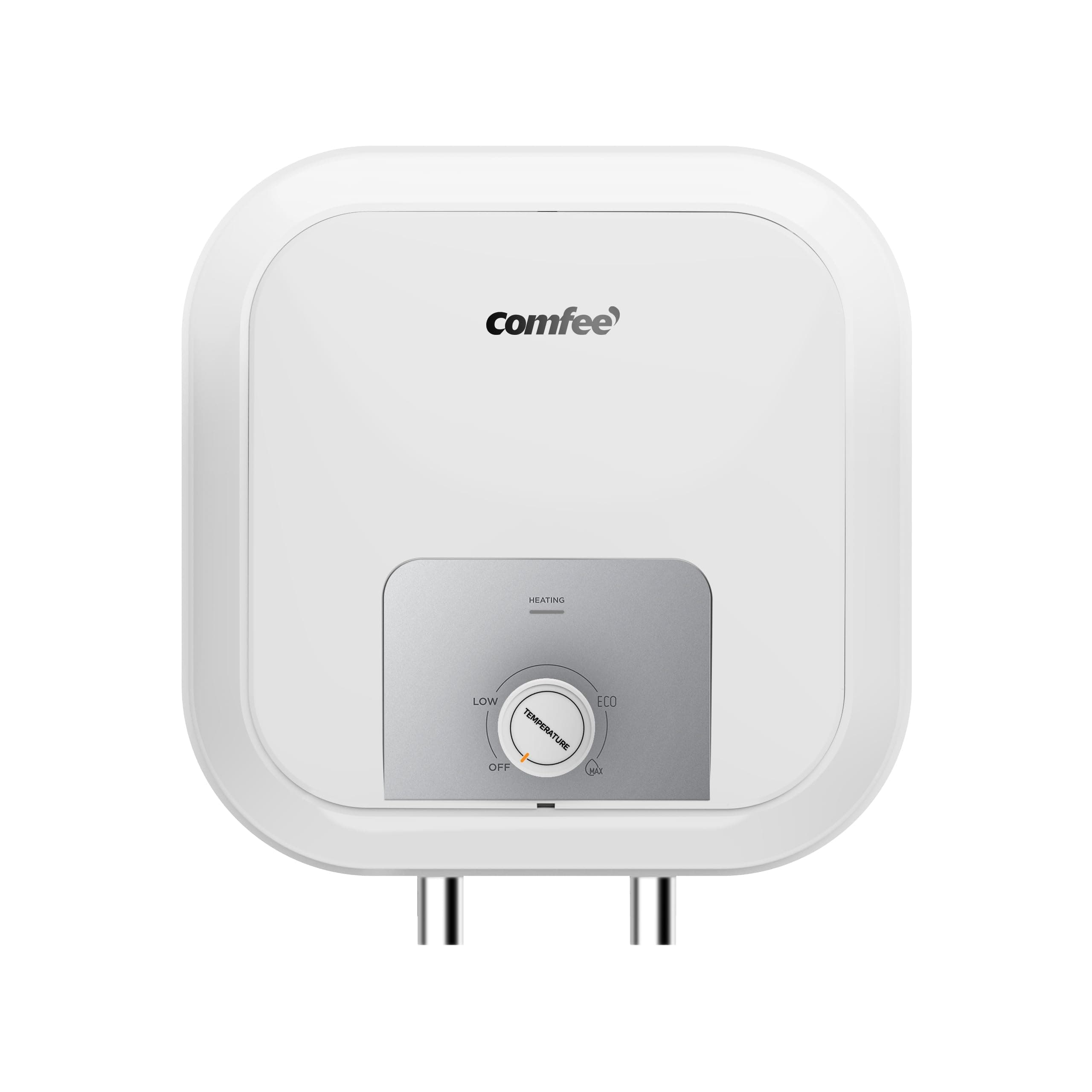 COMFEE' Termo Eléctrico 10L Calentador de Agua Eléctrico D10-15VD1OW Bajo el Fregadero, con Depósito de Agua - Ligero, Compacto, Fácil de Instalar - Ideal para una Familia Pequeña