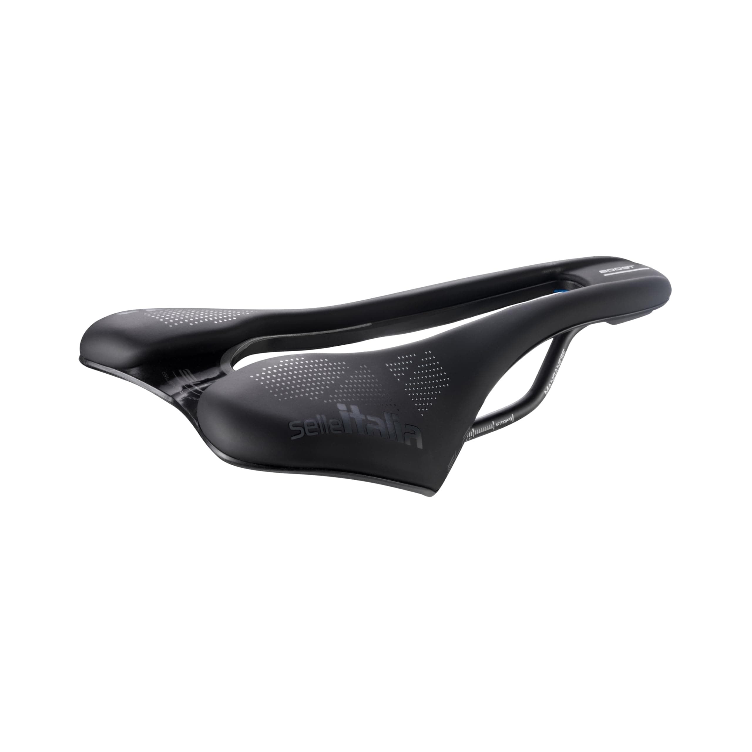 Selle Italia SLR Boost TM Superflow - Sillín de Bicicleta con Diseño Clásico SLR, Cómodo Sillín de Gel para Carretera y Agujero Superflow