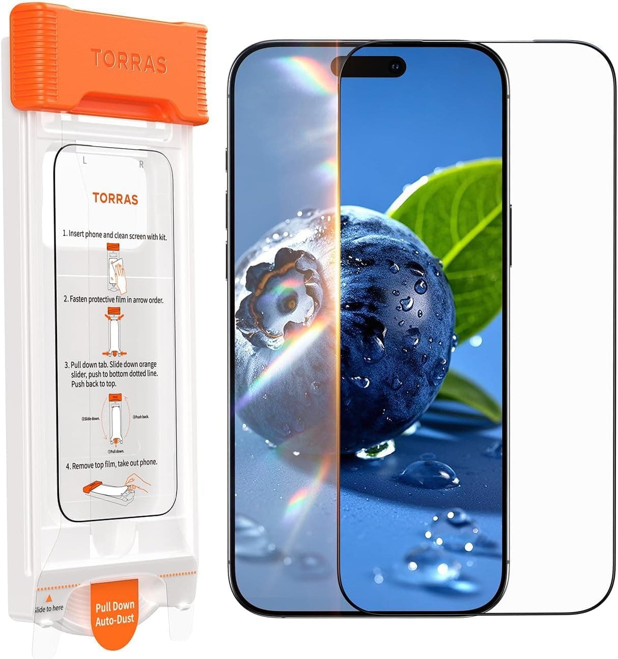 TORRAS OrigArmor AR für Samsung Galaxy S26 Ultra für Panzerglas [Perfekte Passform&100% Blendschutz], Militärstandard Bruchsichere Folie für S26 Ultra 9H+ Glas, 0 Fehler Montage, Kompatibel mit Hülle