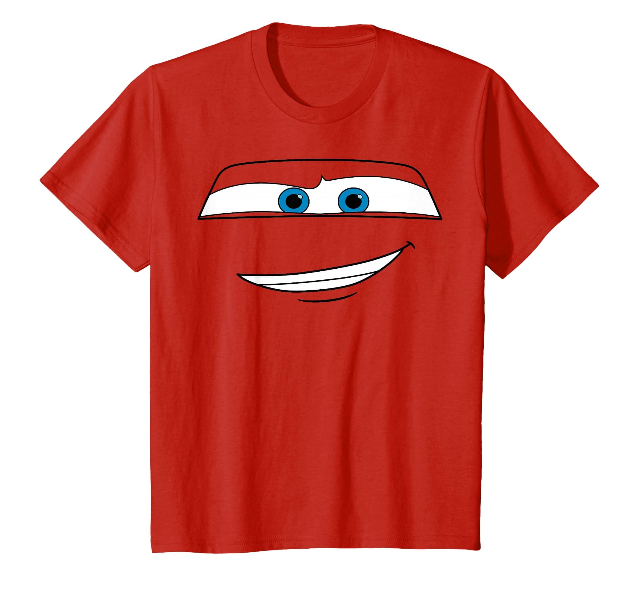 Disney Pixar Cars Lightning McQueen Big Face T-Shirt