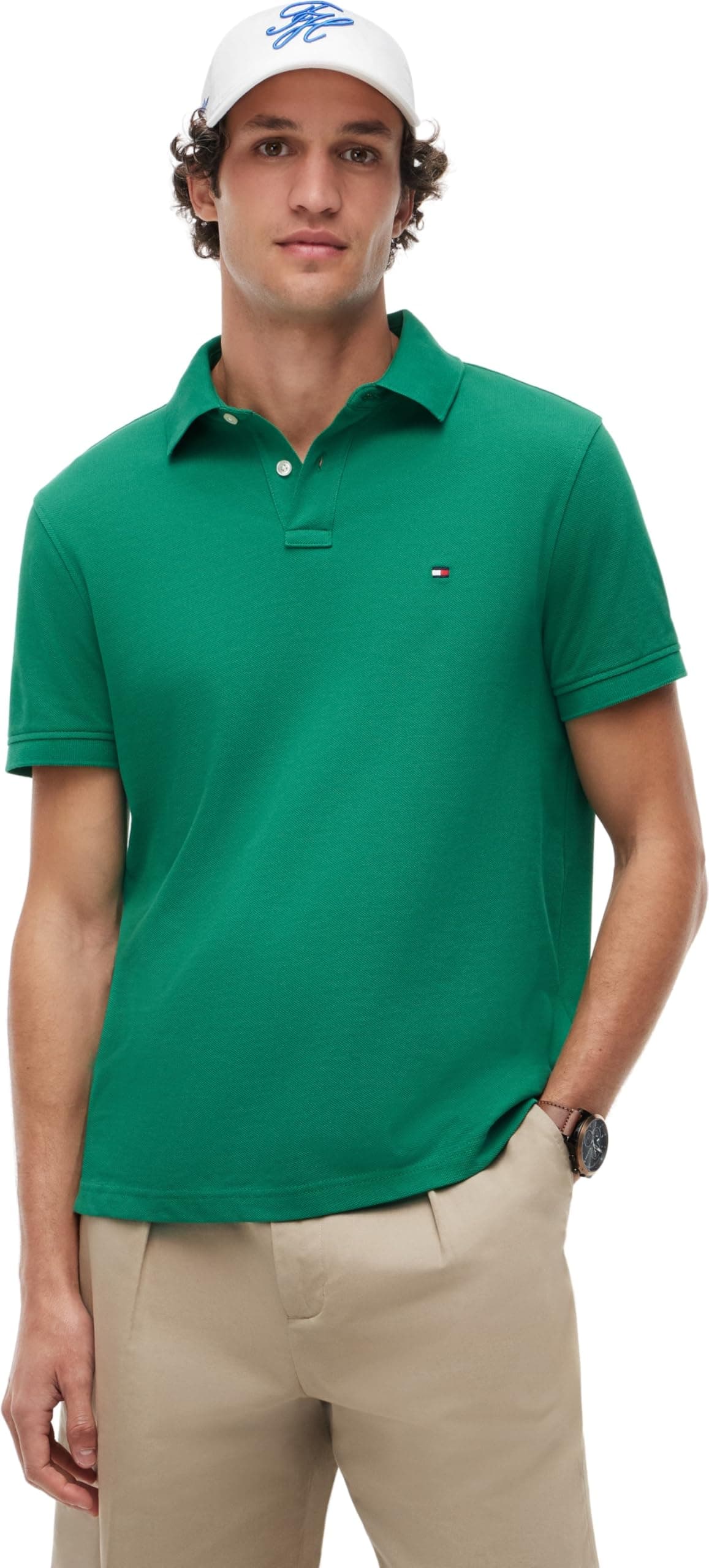 Tommy Hilfiger Polo de Manga Corta Hombre 1985 Regular Fit