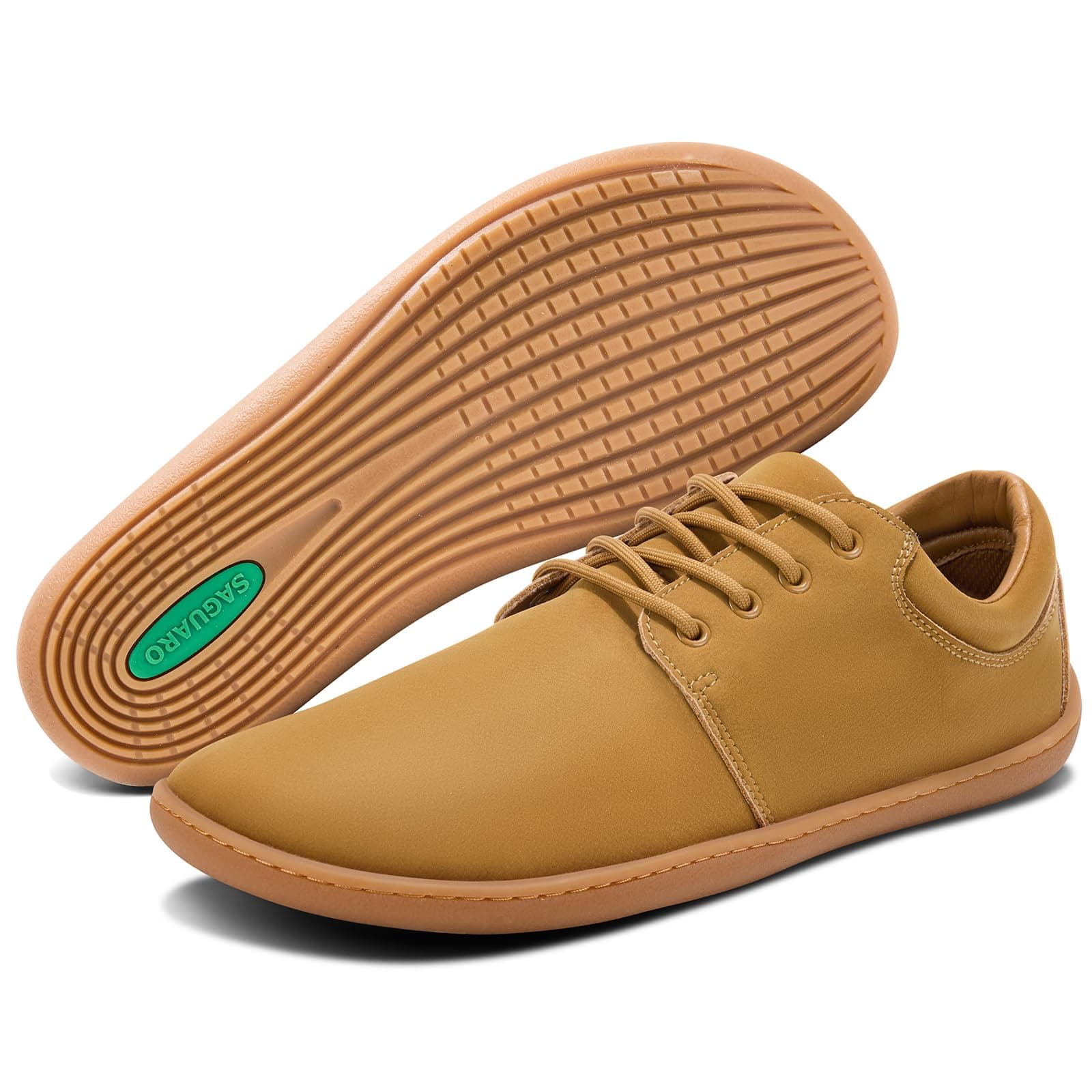 SAGUARO Zapatillas Minimalistas Barefoot Hombre - con Puntera Ancha, Noble II, Talla 36-48