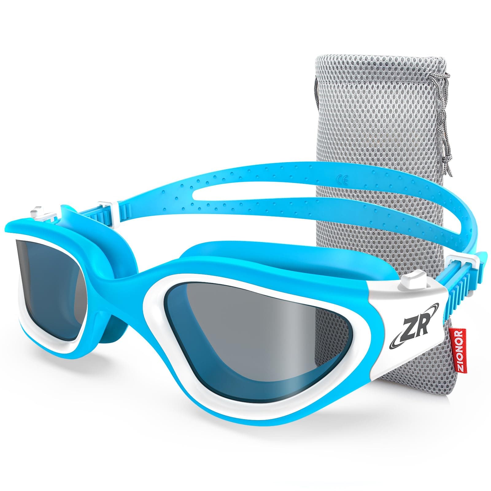 ZIONOR G1 - Gafas de natación polarizadas para unisex y adulto y mujer, anti niebla, 100% anti UV gafas de buceo…