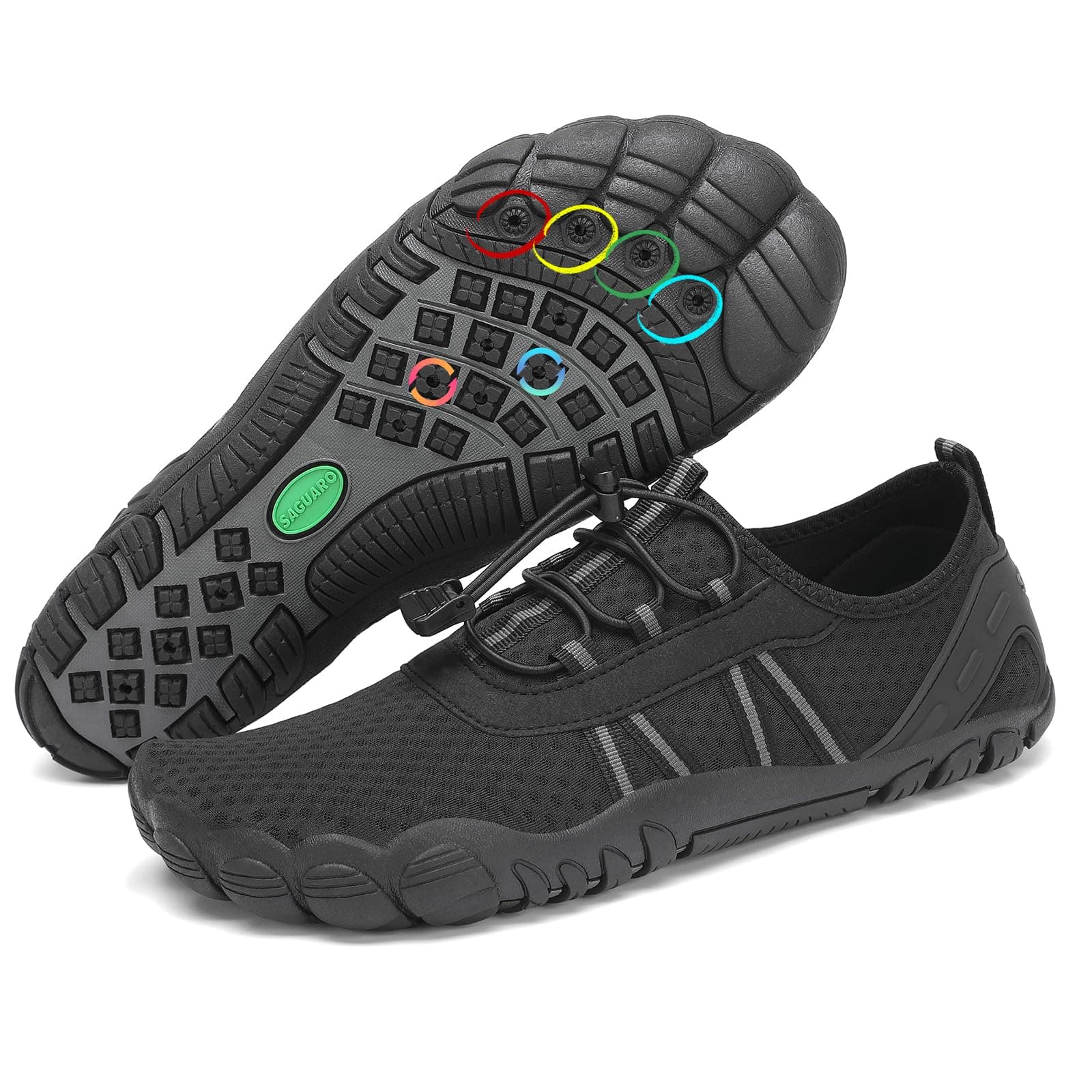 SAGUARO Escarpines Hombre Mujer Secado Rápido Barefoot Zapatillas de Agua Gr.36-48