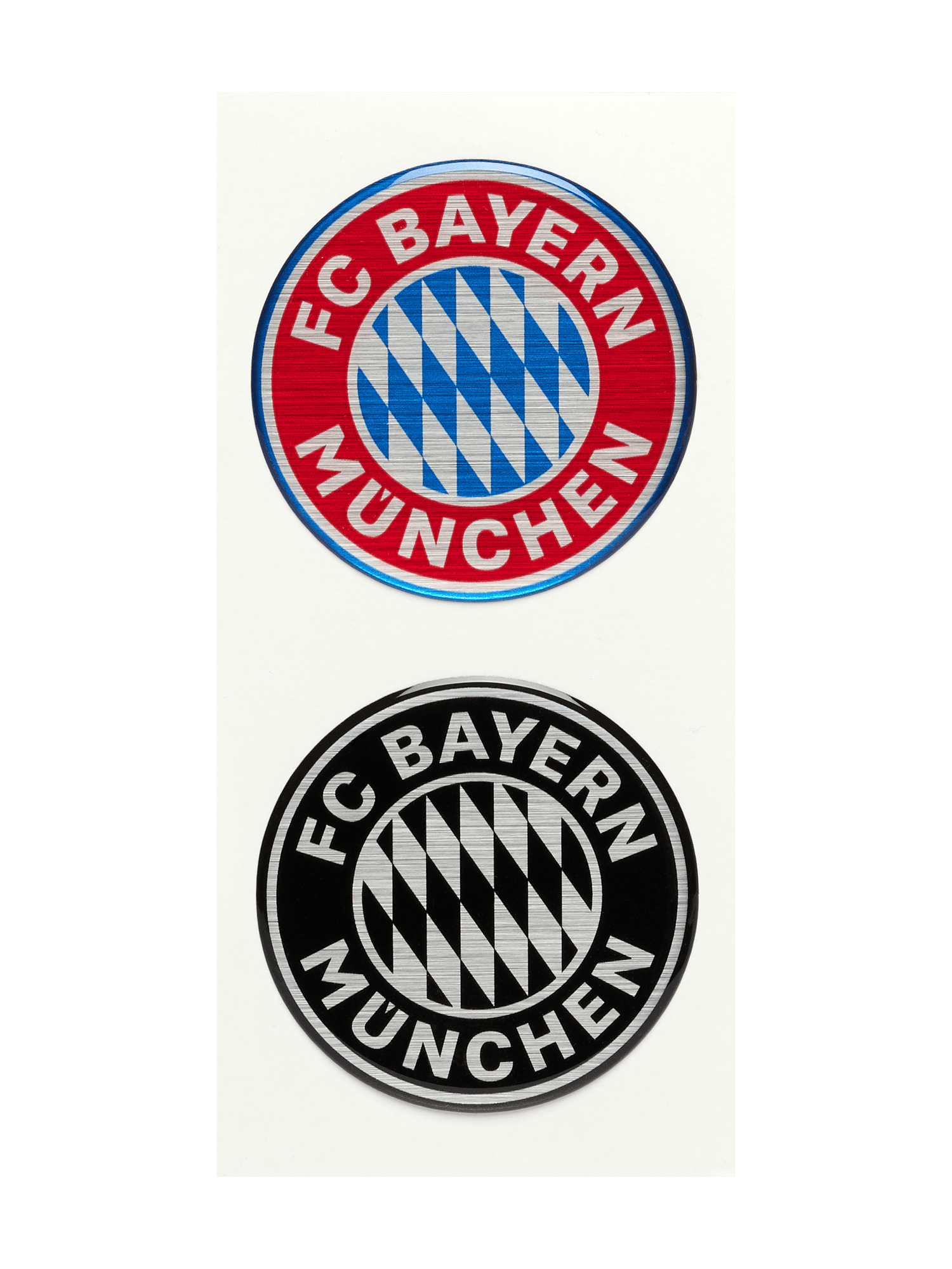 3D Aufkleber Logo 2er Set