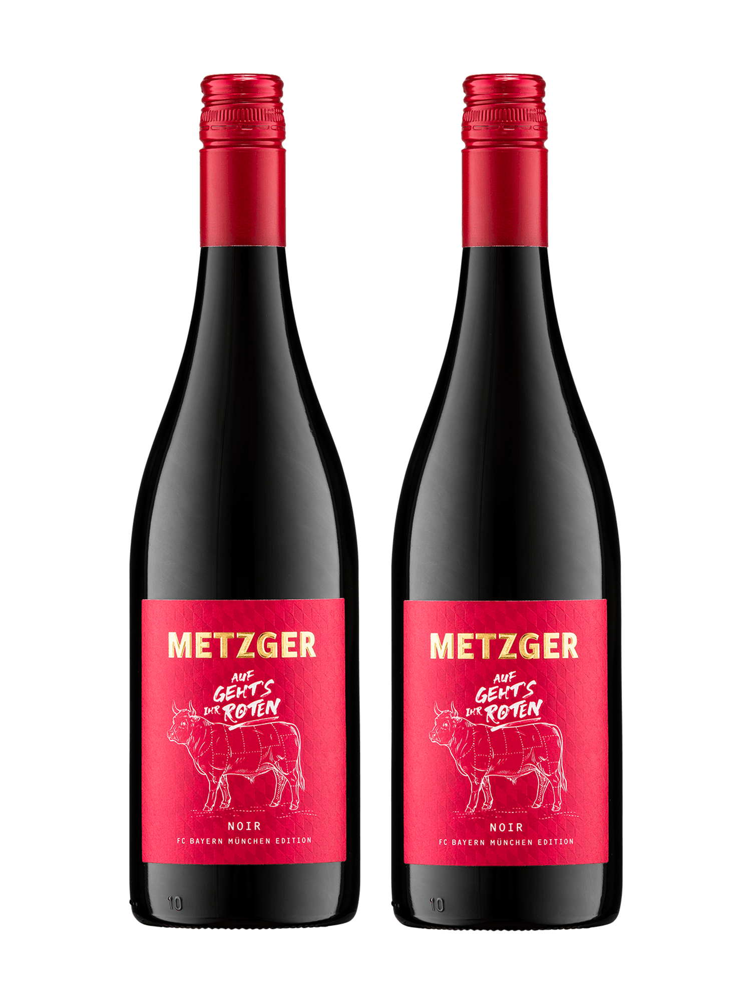 Rotwein 2er-Set 0,75 l
