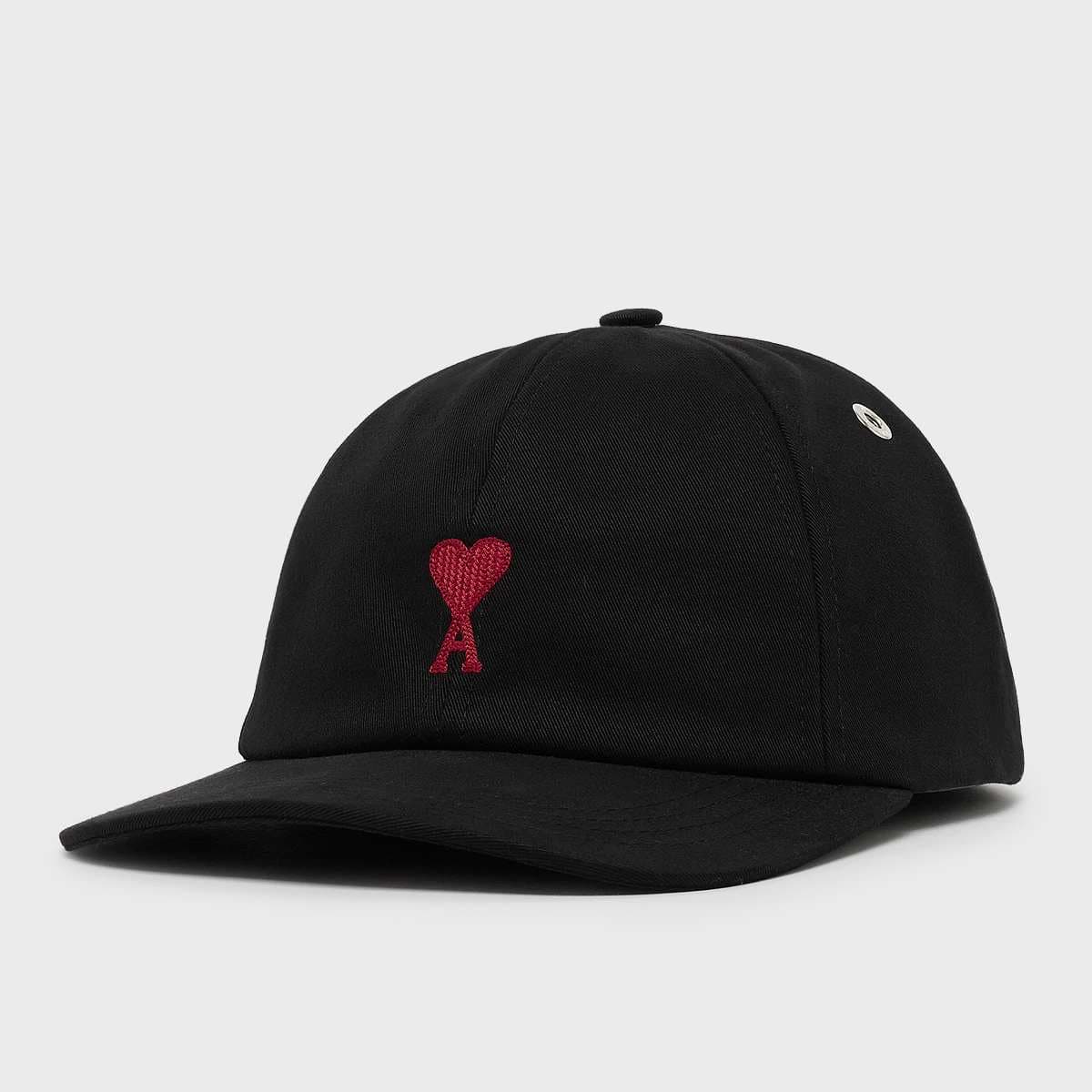 Red Ami De Coeur Embroidery Cap