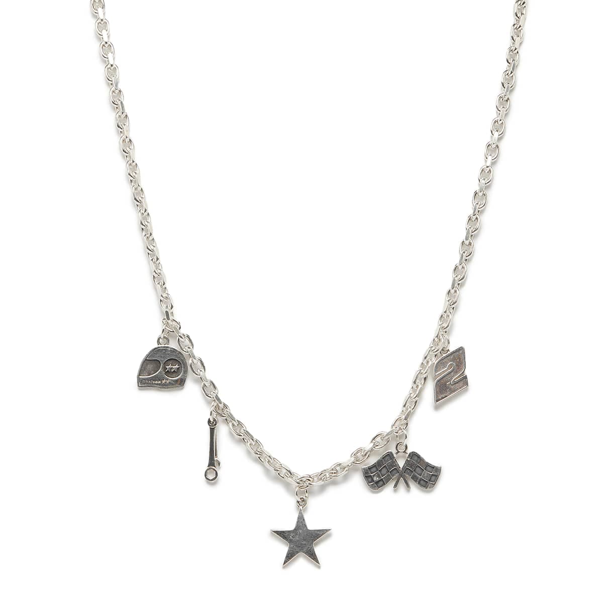 Fast Lap Necklace Silver