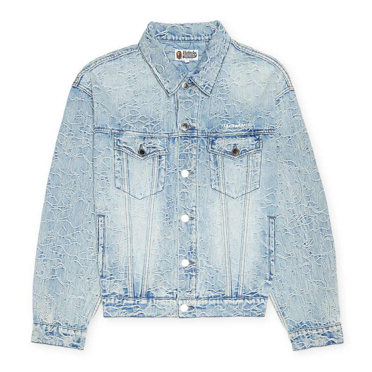 Line Camo Jacquard 13Oz Denim Jacket