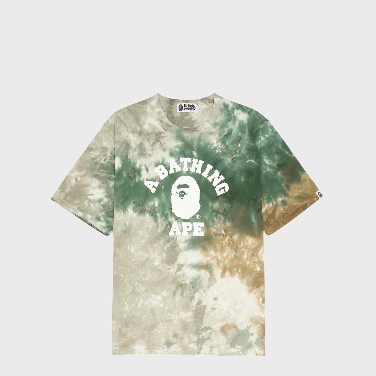 Tie Dyed College Relaxed Fit Tee M