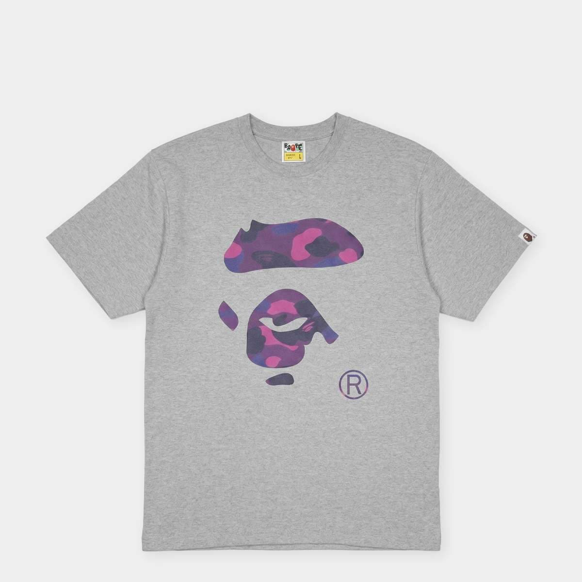 Color Camo Ape Face Tee