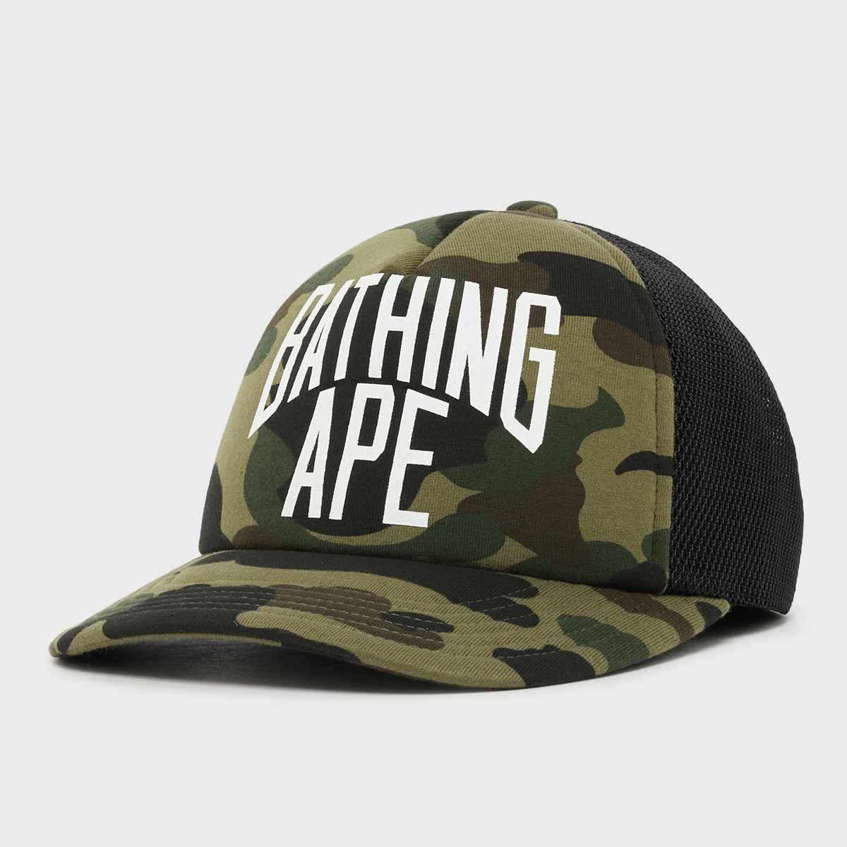 1st Camo NYC Logo Mesh Cap green