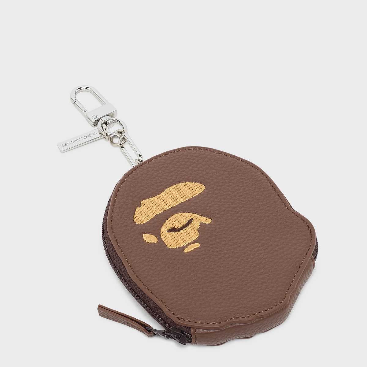 Ape Head Case Charm brown