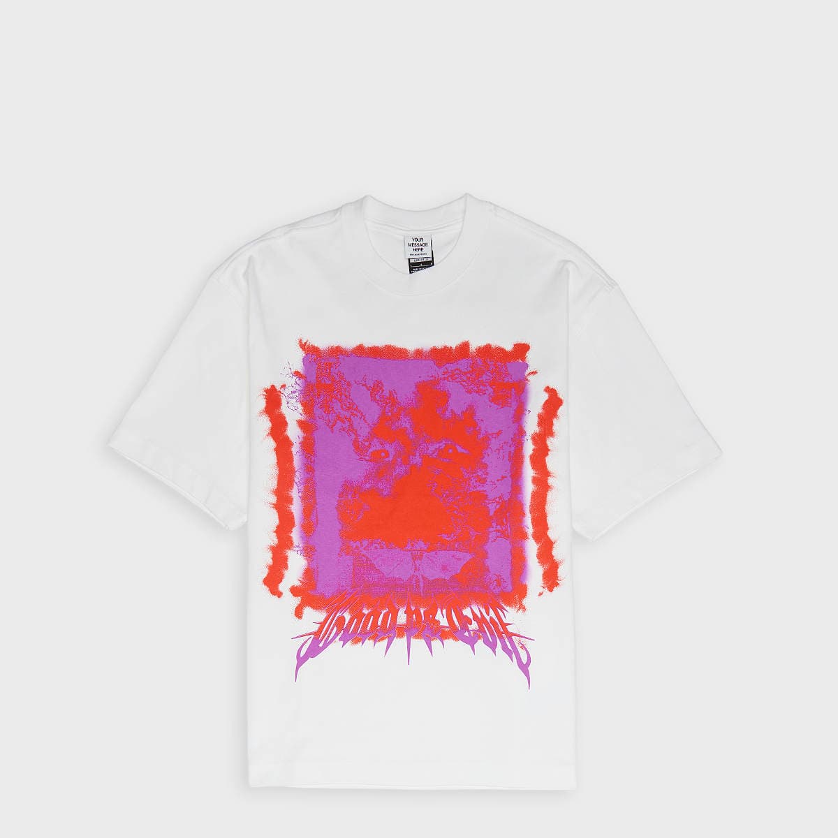 Loose-Fit T-Shirt „Good vs Evil“