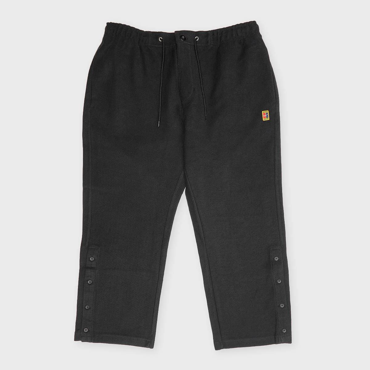 Open-Hem French Terry Pants