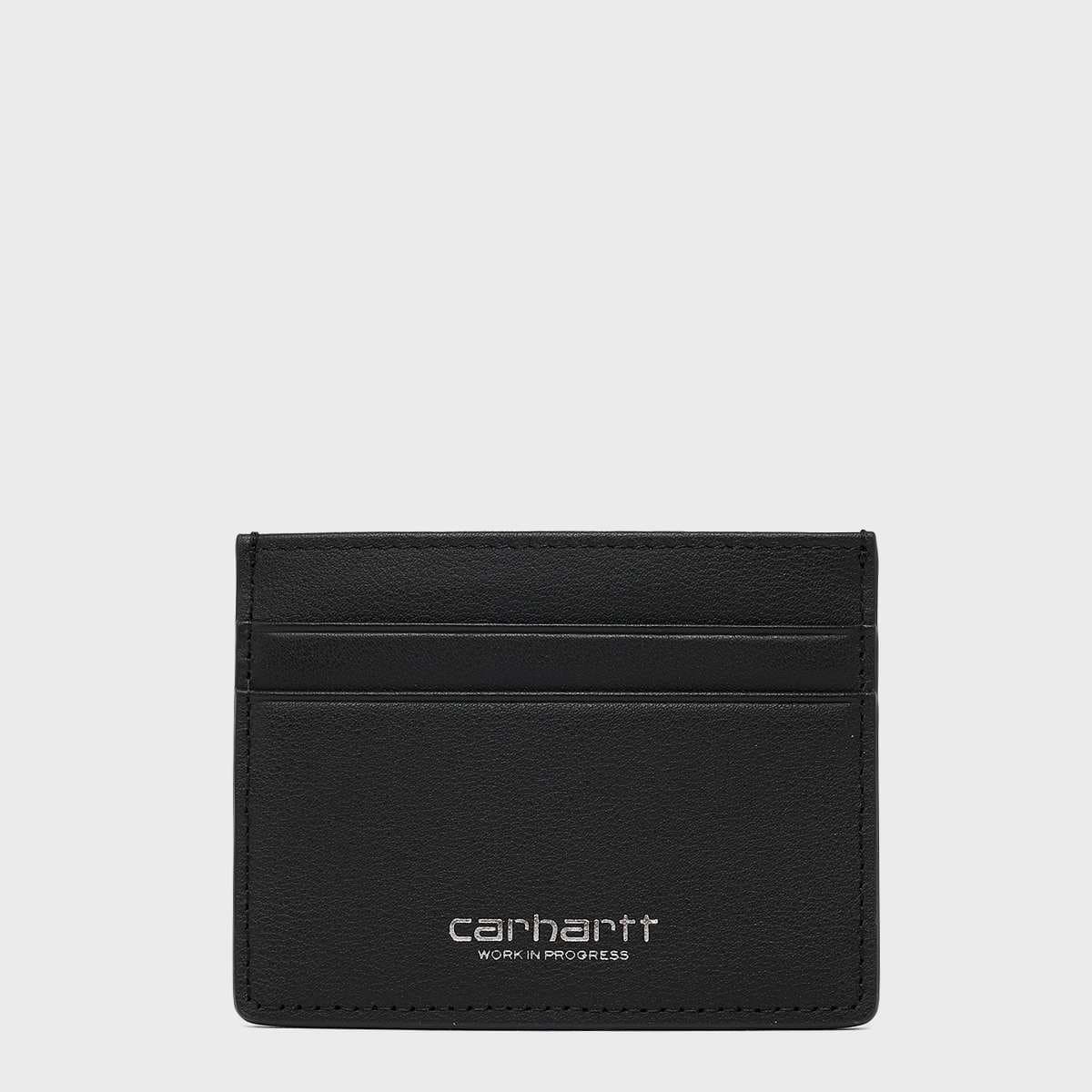 Vegas Cardholder Leather black / silver