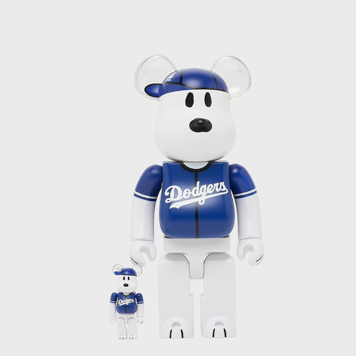 MLB x Peanuts Bearbrick Snoopy (Los Angeles Dodgers) 400%