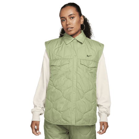 Women's Vest (oil green / black)