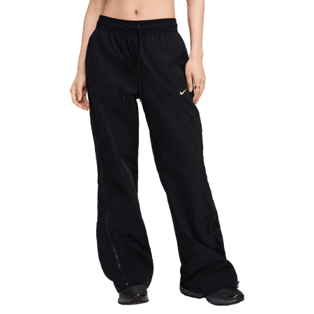 Repel-Hose mit mittelhohem Bund und Reißverschluss (black / white)