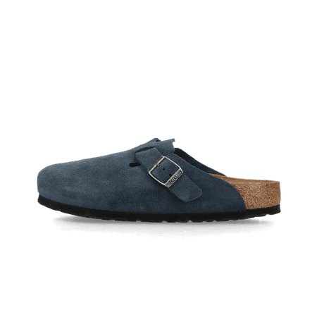 Boston Suede Leather New Navy