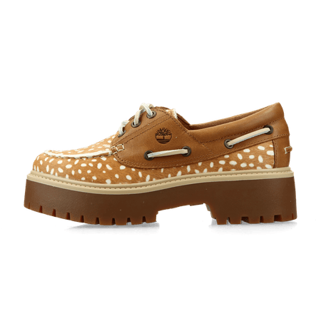 WMNS Stone Street Boat Shoe (brown / beige)