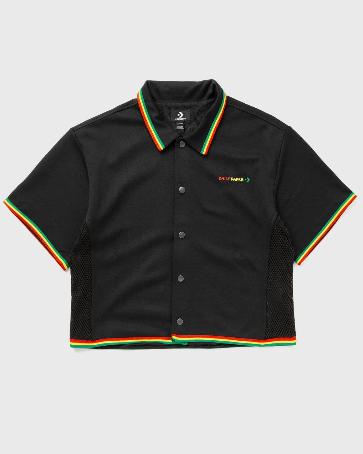 x DAILY PAPER CROPPED SHOOTING SHIRT