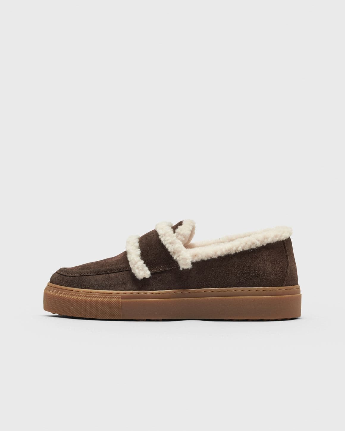 SHEARLING LOAFER PLAIN