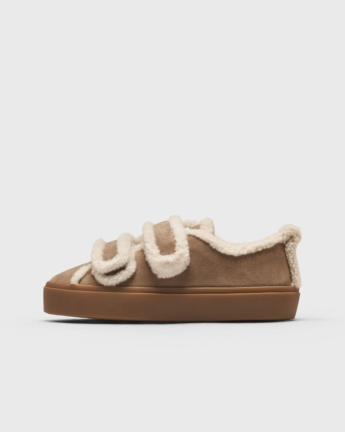 SHEARLING LOW VELCRO