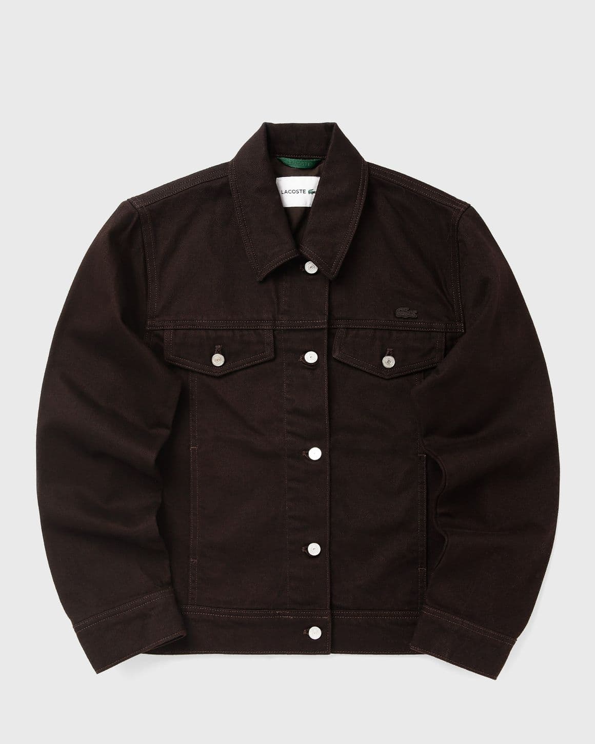 Slim Fit Buttoned Denim Jacket