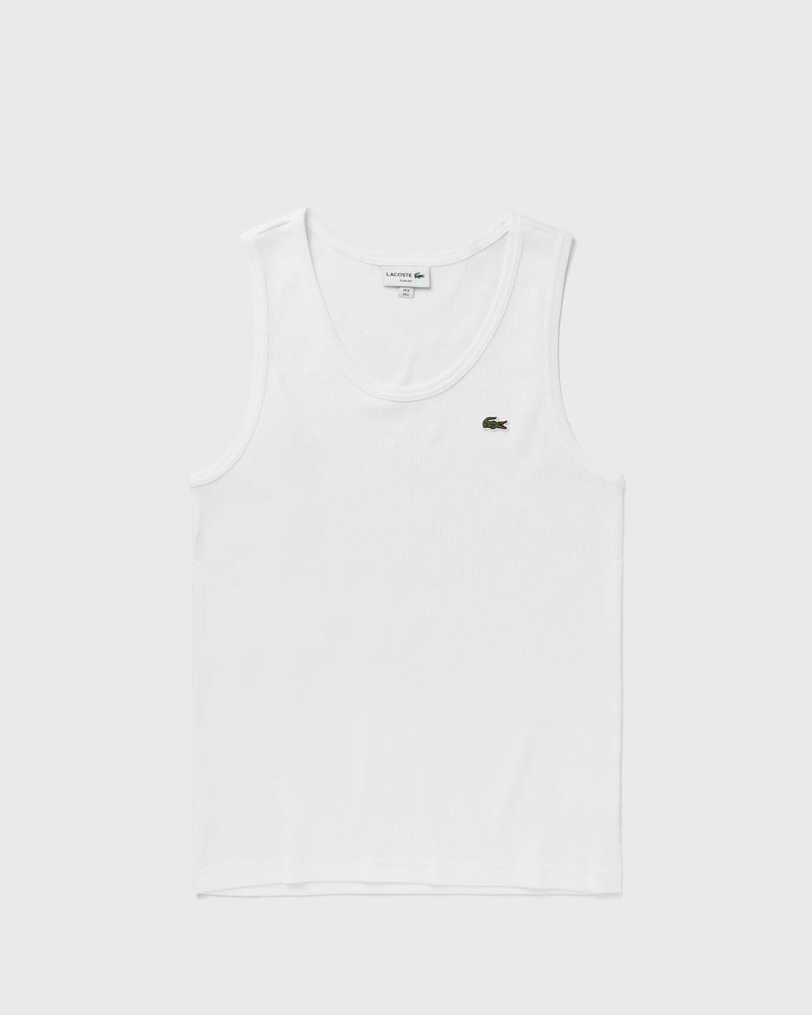Slim Fit Ribbed Cotton Tank Top
