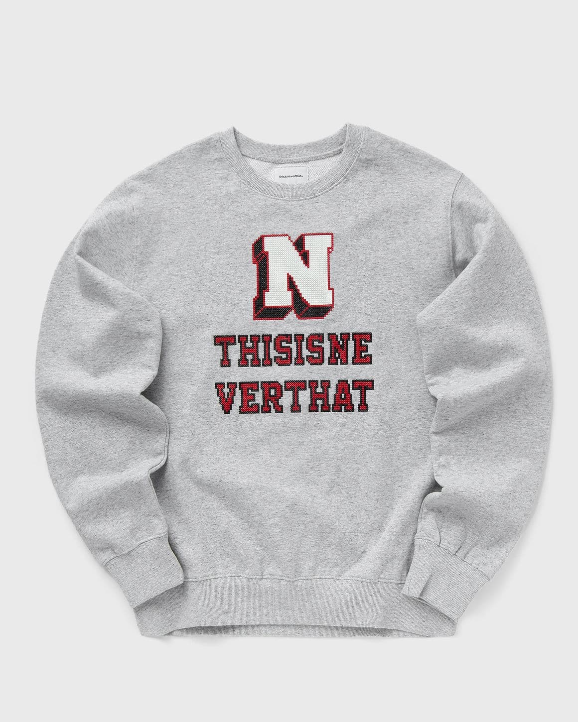 Cross Stitched Crewneck