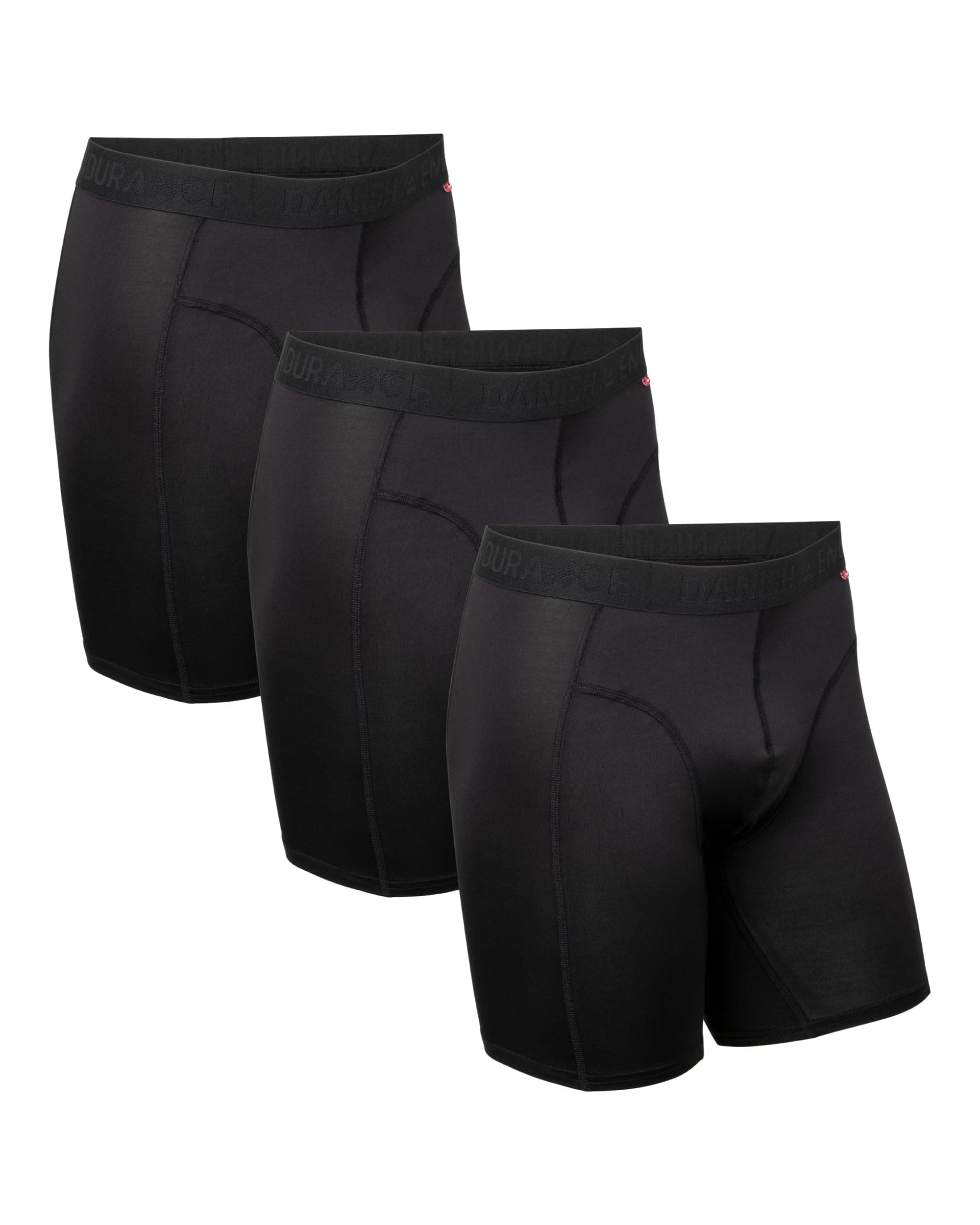 Danish Endurance Men's Sports Trunks 3-Pack Extra Long Ropa Interior de Hombres Hombre (Pack de 3)