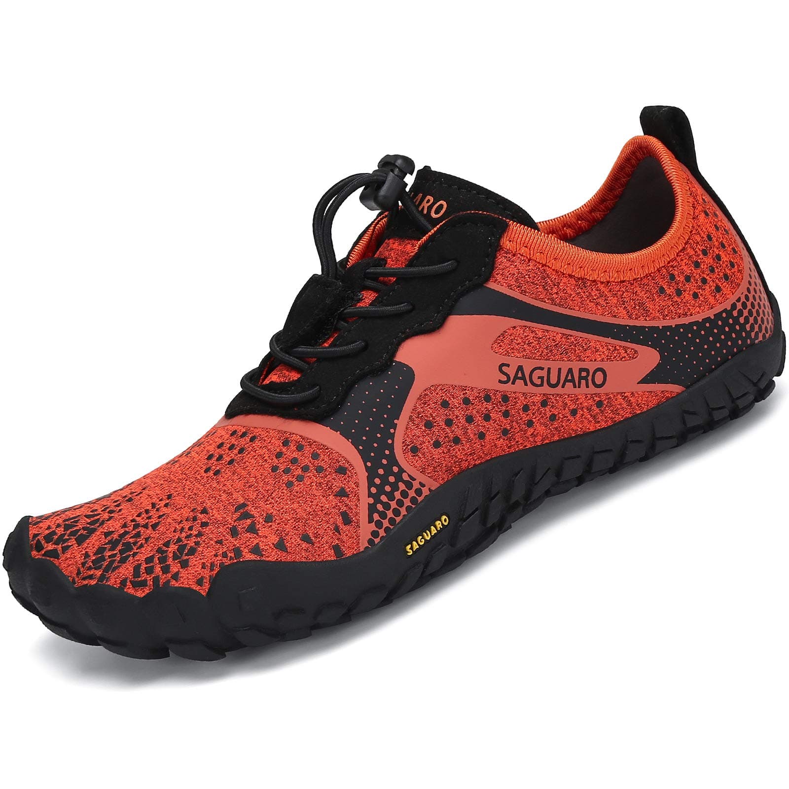 SAGUARO Niños Calzado Descalzos Zapatillas de Trail Niñas Transpirables Minimalistas Zapatillas de Deporte, 24-36 EU